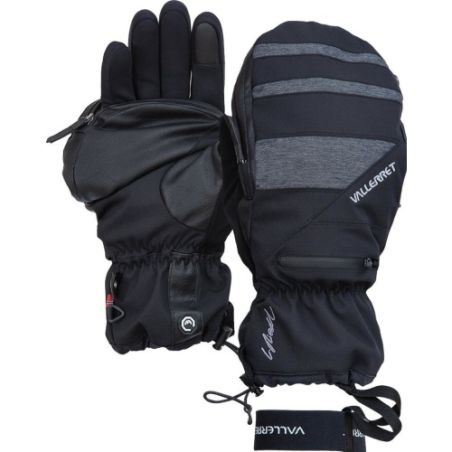 Vallerret Skadi LRS Zipper Mitt Noir XL – Gants Photo