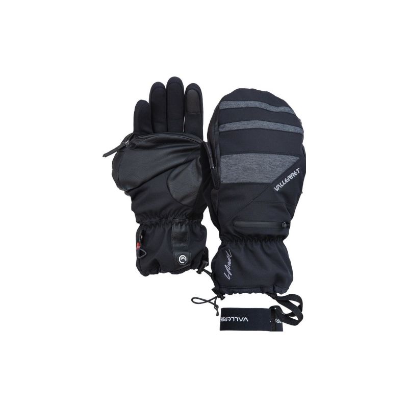 Vallerret Skadi LRS Zipper Mitt Noir M – Gants Photo