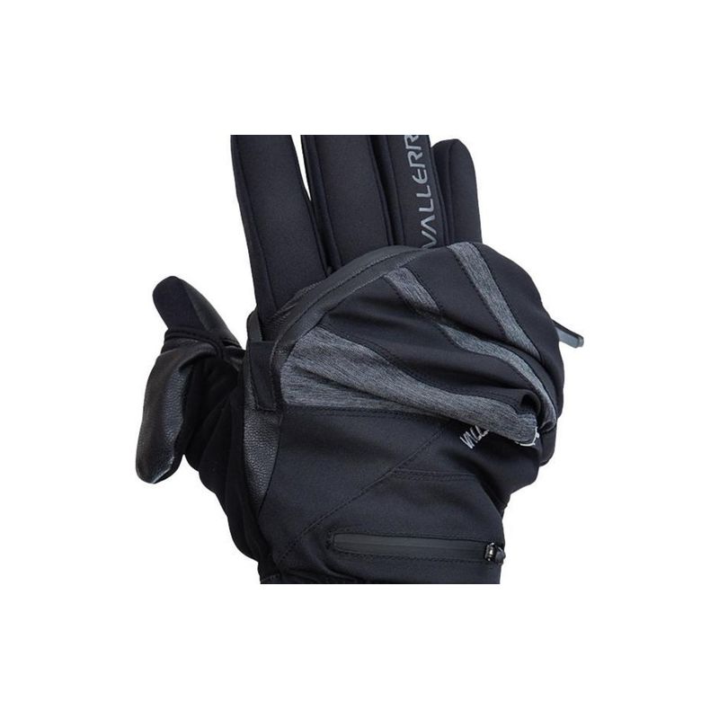 Vallerret Skadi LRS Zipper Mitt Noir XXL – Gants Photo