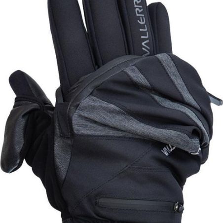 Vallerret Skadi LRS Zipper Mitt Noir XXL – Gants Photo