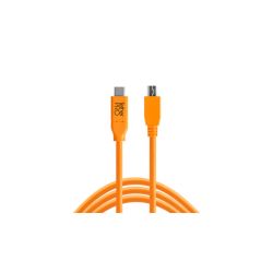 Tether Tools TetherPro USB-C vers Micro-B 5 broches 4,6 m Orange