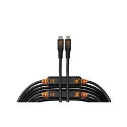 Tether Tools TetherPro Optima 10G USB-C 9,4 m droit Noir
