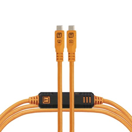 Tether Tools TetherPro Optima 10G USB-C 1,8 m droit Orange
