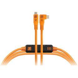 Tether Tools TetherPro Optima 10G USB-C 1,8 m coudé Orange