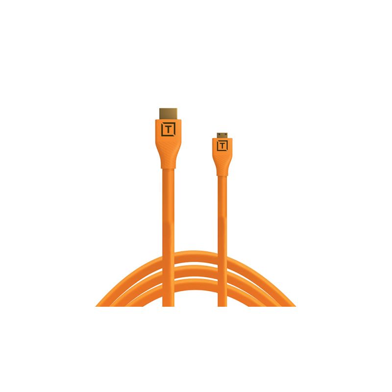 Tether Tools TetherPro Micro-HDMI vers HDMI 2.0 4,6 m Orange