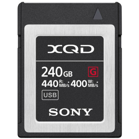 SONY XQD G 240GB HIGH SPEED R440 W400 5X STRO