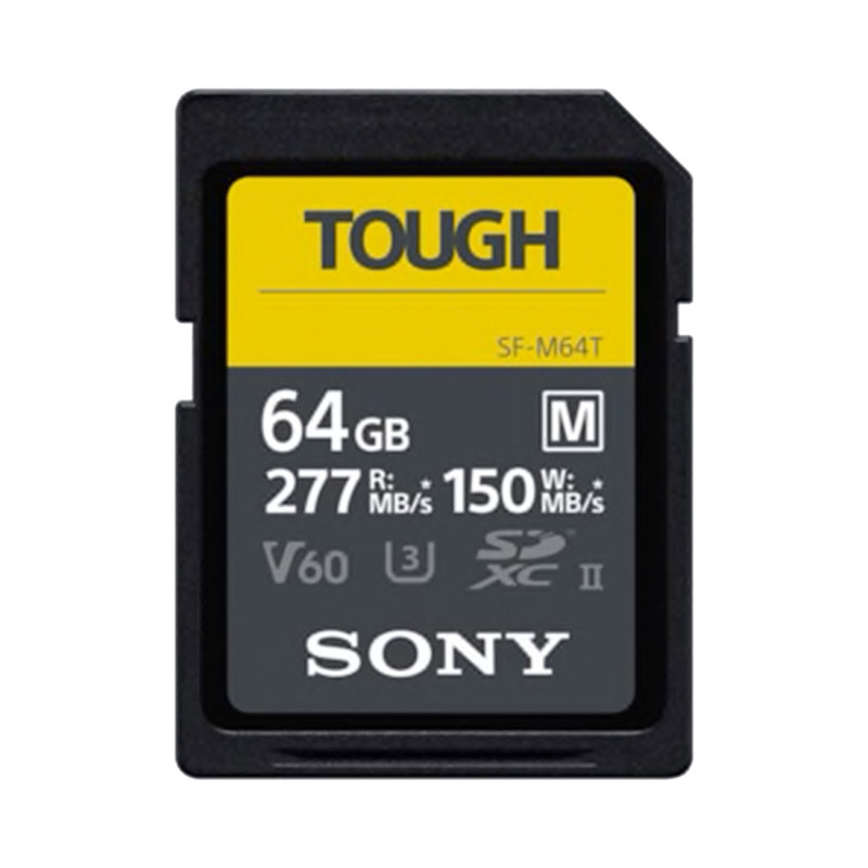SONY SD SERIE M TOUGH 64GB R277W150 UHS-II CL