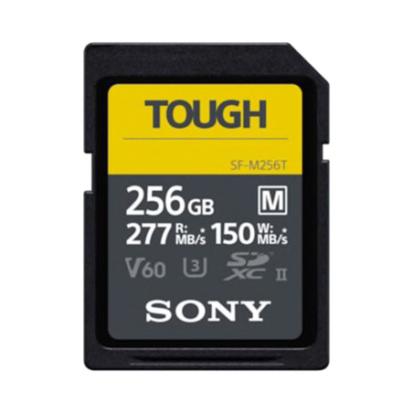 SONY SD SERIE M TOUGH 256GB R277W150 UHS-II C