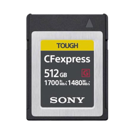 SONY CFEXPRESS SERIE G 512GB R1700/W1480